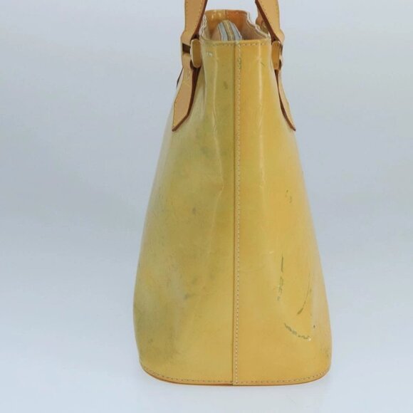 LOUIS VUITTON Monogram Vernis Houston Hand Bag Gris M91053 LV Auth 101664 - Picture 6 of 16